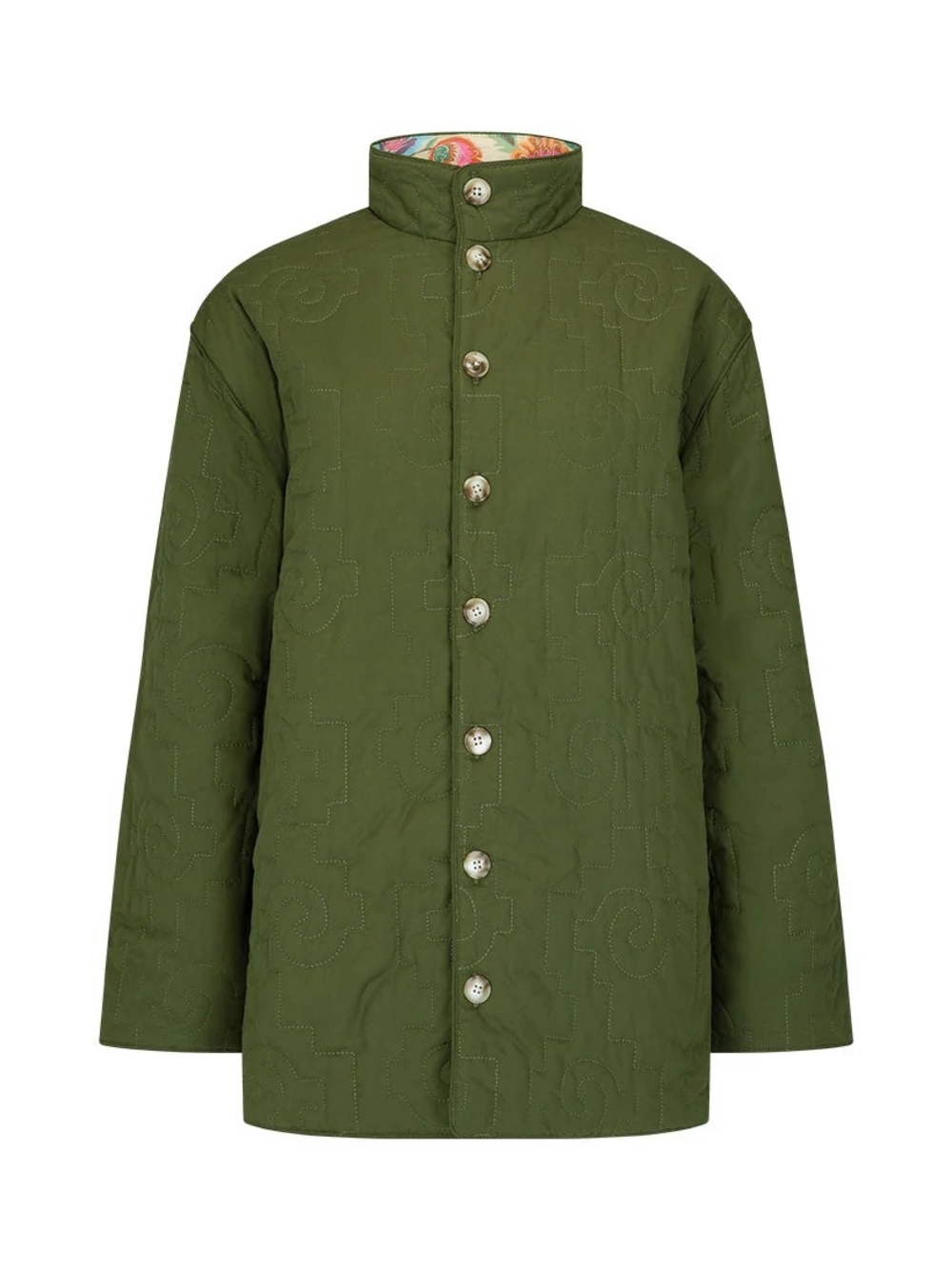 Sale$$NWT SPELL VALLEY QUILTED REVERSIBLE COAT - Picture 3 of 4